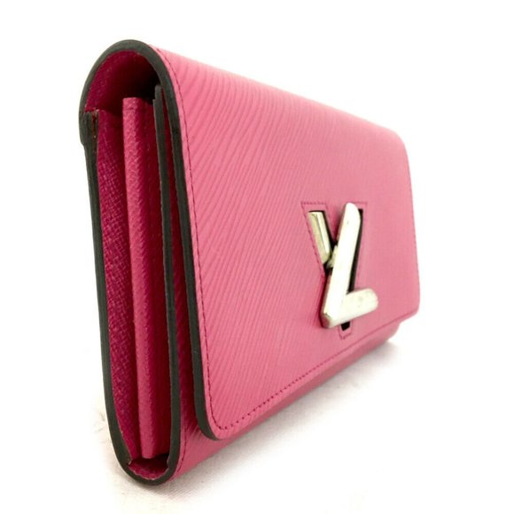 Louis Vuitton Epi Twist Pink Leather Long Bifold - Picture 2 of 10